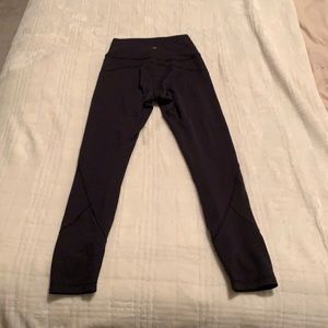 Lululemon In Movement High Waist Leggings Black, size 4